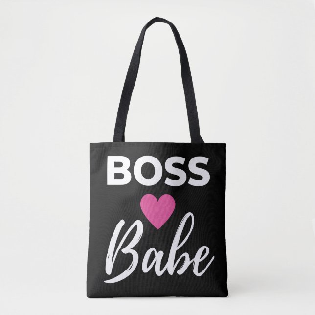 Bolso De Tela Boss Babe (Anverso)