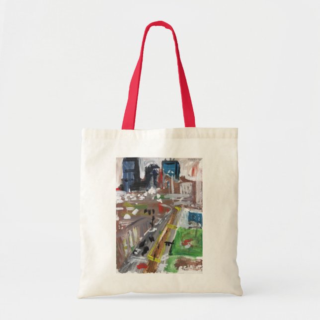 Bolso De Tela Boston (Frente)