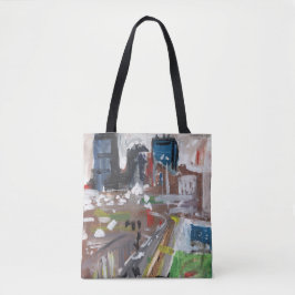 Bolso De Tela Boston