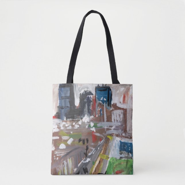 Bolso De Tela Boston (Anverso)