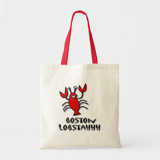 Bolso De Tela Boston Lobstahhh (Frente)