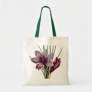 Bolso De Tela Botánica: Azafrán