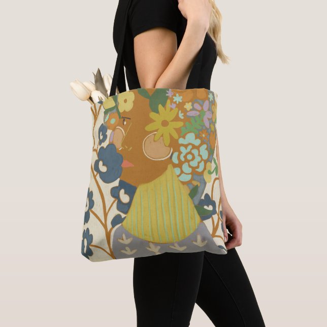 Bolso De Tela Botany Beauty (Detalle)
