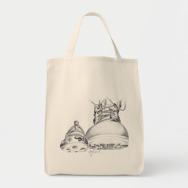 Bolso De Tela Botas de combate y edición del ultramarinos de (Frente)