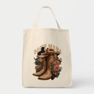 Bolso De Tela Botas de vaquera suaves de estilo country occident