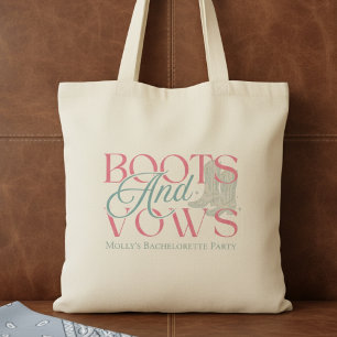 Bolso De Tela Botas y votos de novia occidental
