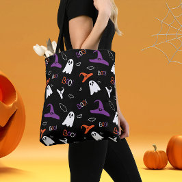 Bolso De Tela Bote de Halloween en Estampa