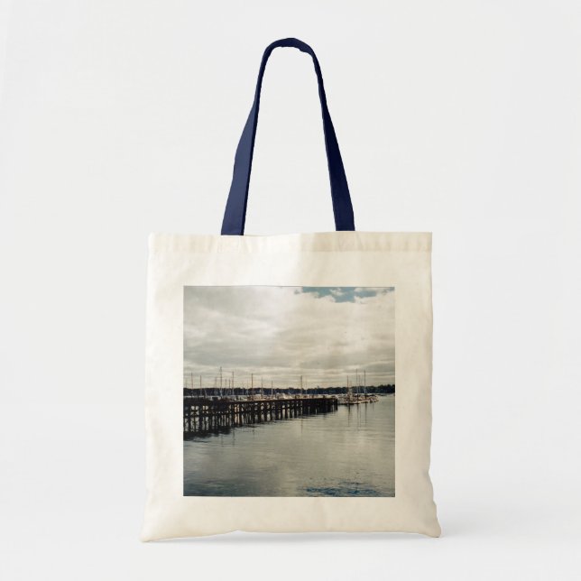 Bolso De Tela Bote Dock (Frente)
