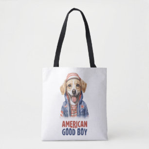 Bolso De Tela Bote estadounidense de GoodBoy 4 de julio