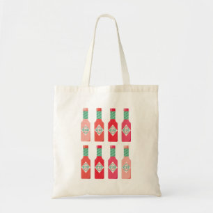 Bolso De Tela Botellas de Salsa Caliente Cosas Calientes Regalo