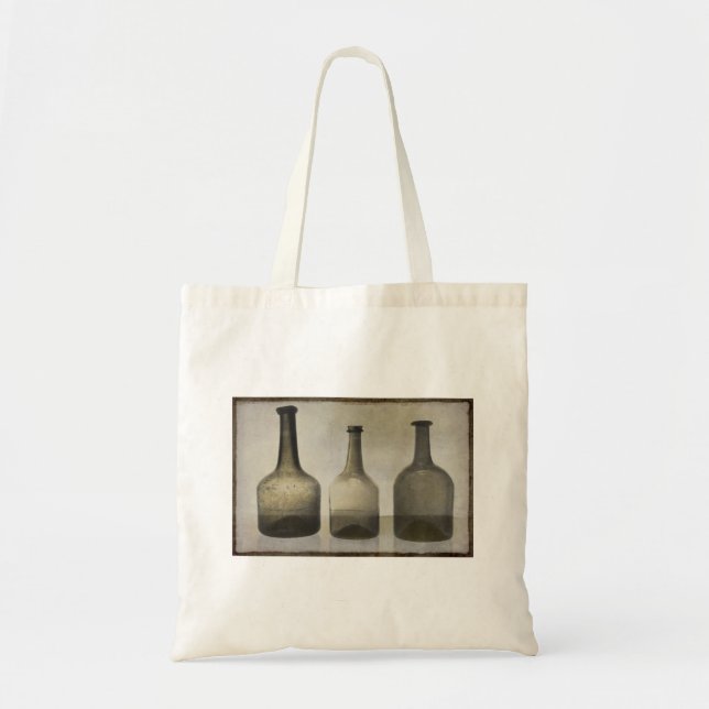 Bolso De Tela Botellas rusas de arte vital (Frente)