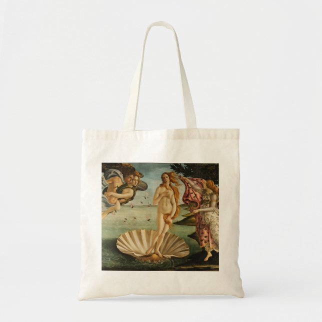 Bolso De Tela Botticelli el nacimiento de Venus (Frente)