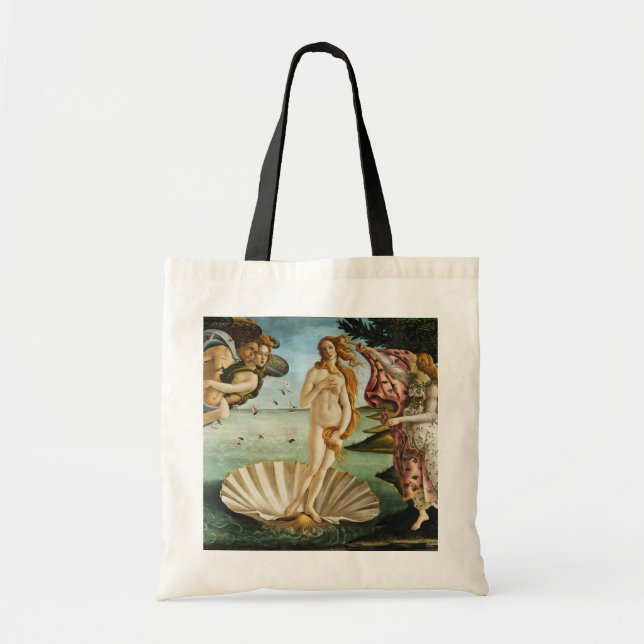 Bolso De Tela BOTTICELLI - El nacimiento de Venus 1483 (Frente)