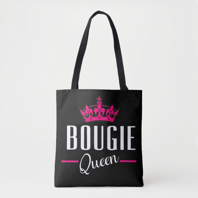 Bolso De Tela Bougie Queen (Anverso)