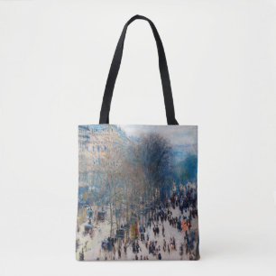 Bolso De Tela Boulevard de París, Claude Monet