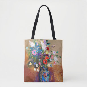 Bolso De Tela Bouquet de flores de Odilon Redon