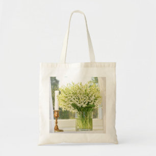 Bolso De Tela Bouquet de flores primaverales lirios del valle