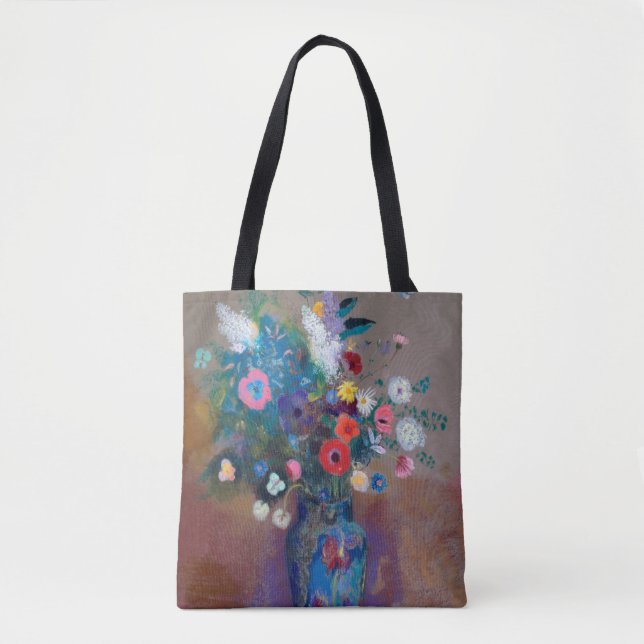 Bolso De Tela Bouquet de flores, Redon (Anverso)