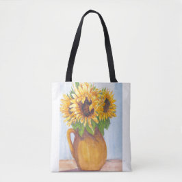 Bolso De Tela Bouquet de los girasoles Totebag