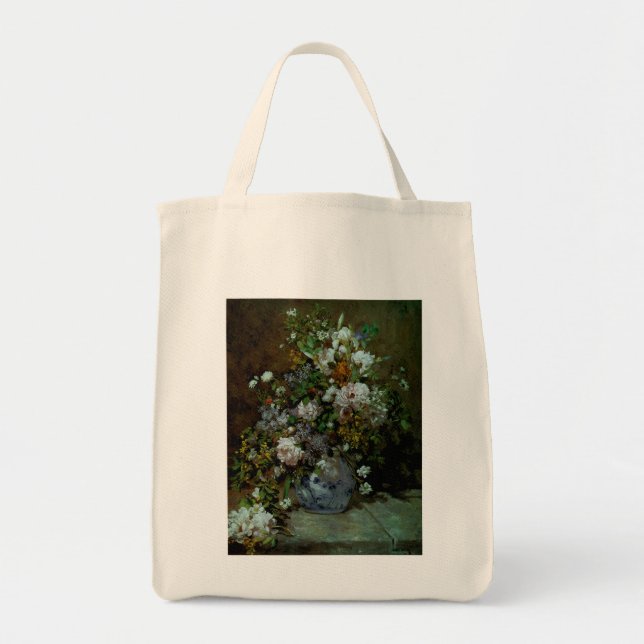 Bolso De Tela Bouquet de primavera (Frente)
