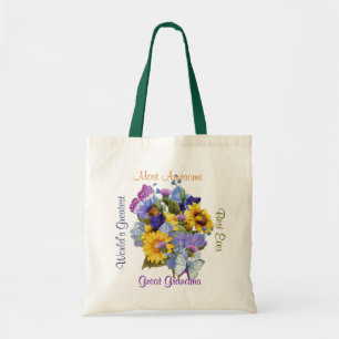 Bolso De Tela Bouquet de verano - Gran Abuela