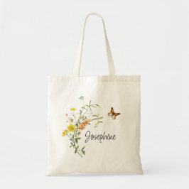 Bolso De Tela Bouquet Wildflowers Bridesmaid Tote Bag