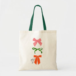 Bolso De Tela Bow Jolly Little Things Navidad 