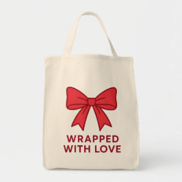 Bolso De Tela Bow Rosado Envuelto Con Amor Coquette Estética