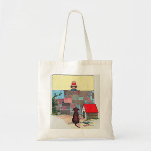 Bolso De Tela ¡Bow-wow-wow! ¿De quién eres el perro? Nursery Rhy