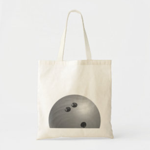 Bolso De Tela Bowling Ball Gray