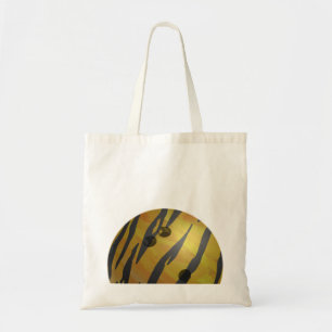 Bolso De Tela Bowling Ball Tiger Yellow