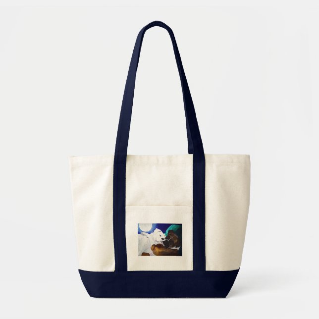 Bolso De Tela Boxeadores reventados (Frente)