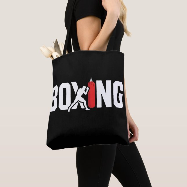 Bolso De Tela Boxeo (Detalle)