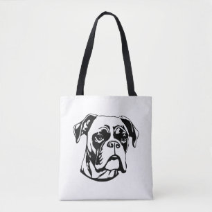 Bolso De Tela Boxer Dog