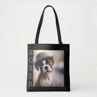 Bolso De Tela Boxer Dog in Style