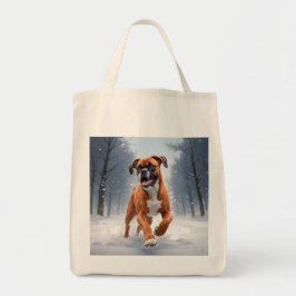 Bolso De Tela Boxer Elegant Grocery Tote Bag