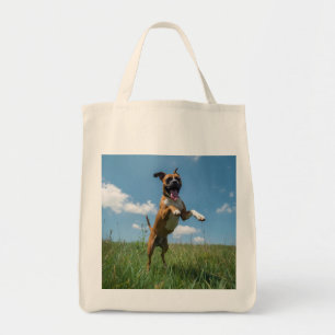 Bolso De Tela Boxer Elegant Grocery Tote Bag