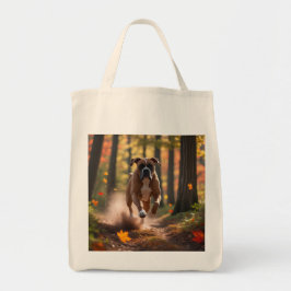 Bolso De Tela Boxer Elegant Grocery Tote Bag