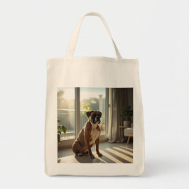 Bolso De Tela Boxer Elegant Grocery Tote Bag