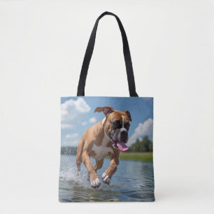 Bolso De Tela Boxer Elegant Tote Bag