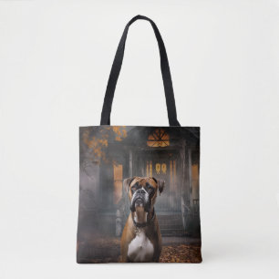 Bolso De Tela Boxer Halloween Scary