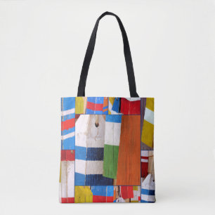 Bolso De Tela Boyas - tote