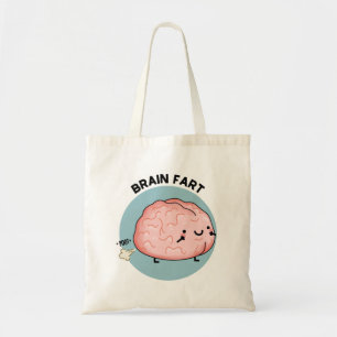 Bolso De Tela Brain Fart Funny Anatomy Pun