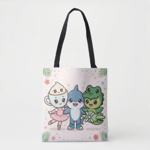 Bolso De Tela Brainrot Best Friends Squad Tote