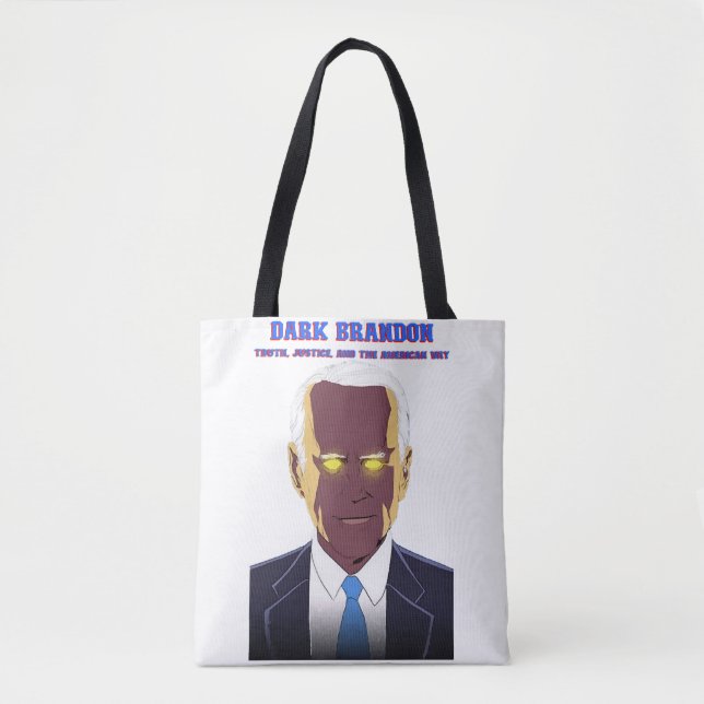 Bolso De Tela Brandon Oscuro (Anverso)