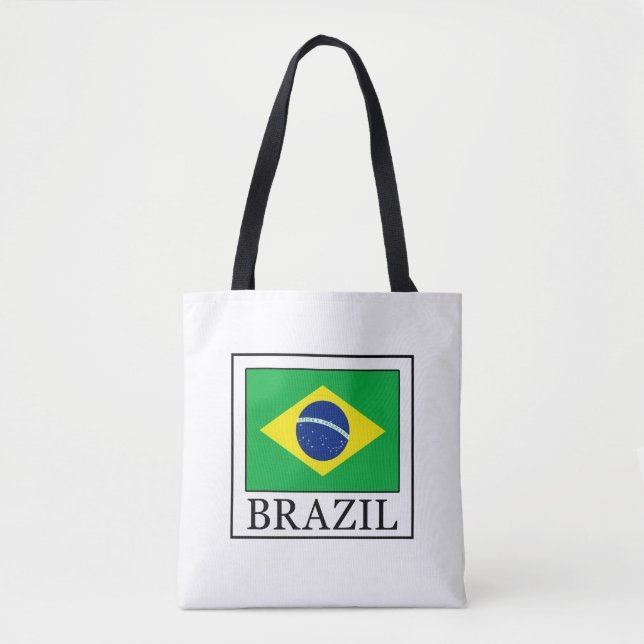 Bolso De Tela Brasil (Anverso)