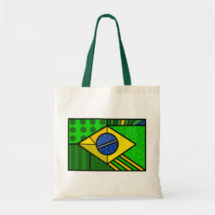Bolso De Tela Brasil la lana Lichtenstein