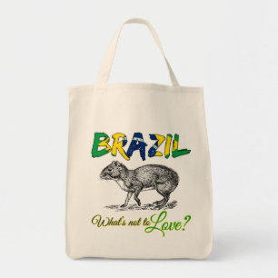 Bolso De Tela Brasil - Qué no quiere la cita de Brasil