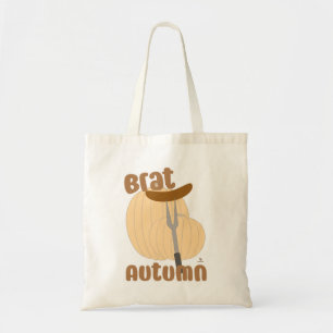 Bolso De Tela Brat Autumn Funny Trending Season Personalizado Ar