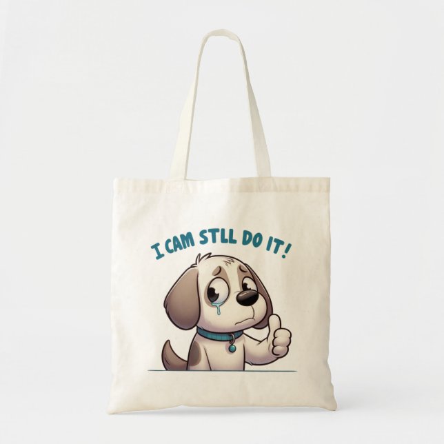 Bolso De Tela Brave Pup (Frente)